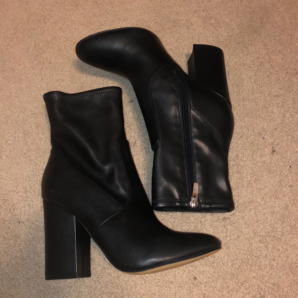 Black booties